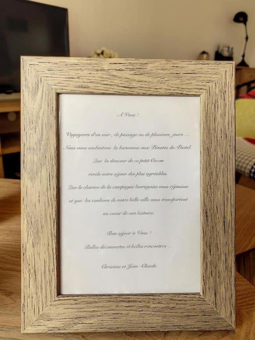 Les Penates Du Pastel - Jardin & Terrasse Διαμέρισμα Villefranche-de-Lauragais Εξωτερικό φωτογραφία